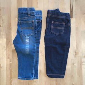 Bundle of 2 pairs of jeans - 12M